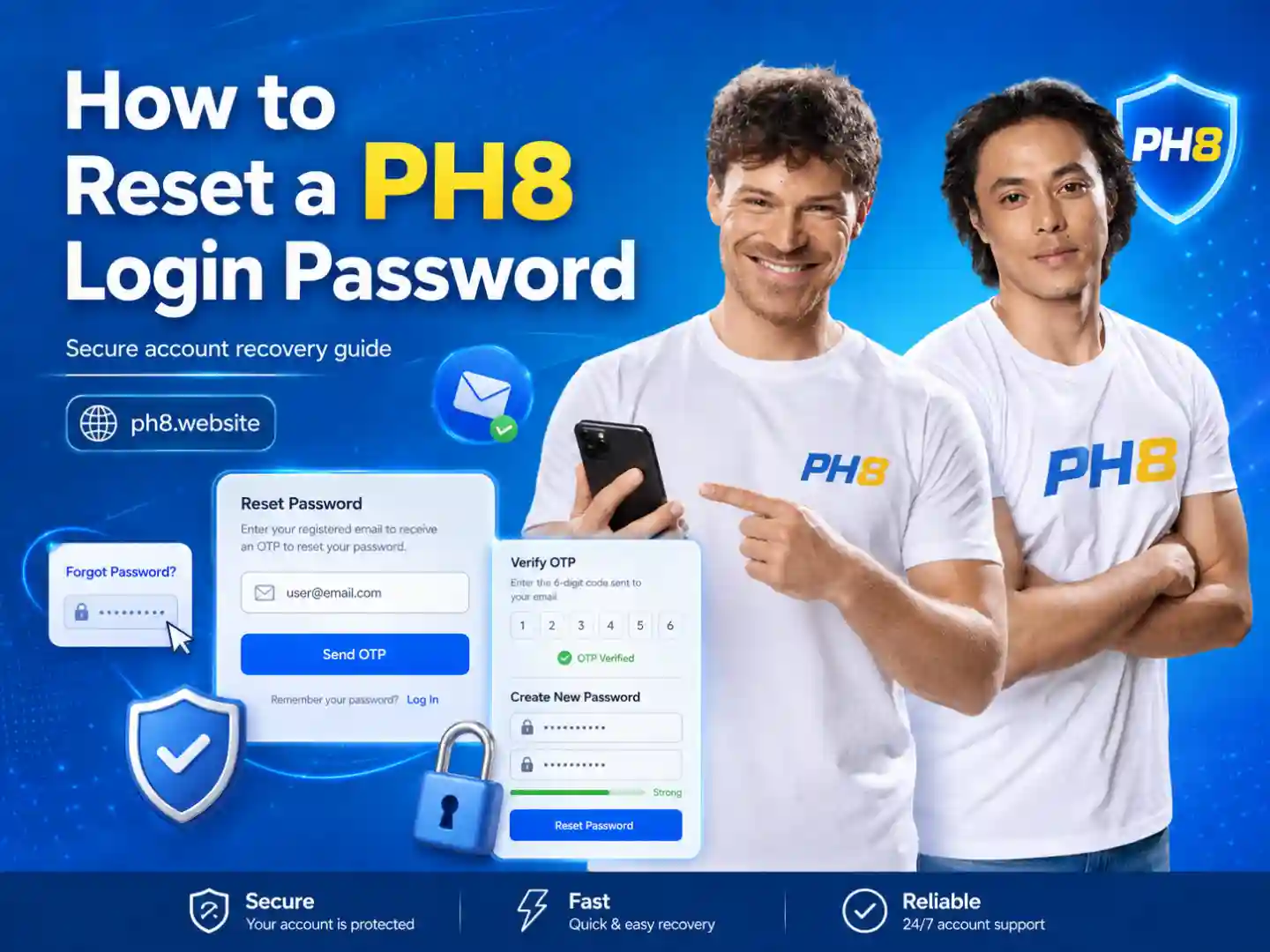 How to Reset a PH8 Login Password