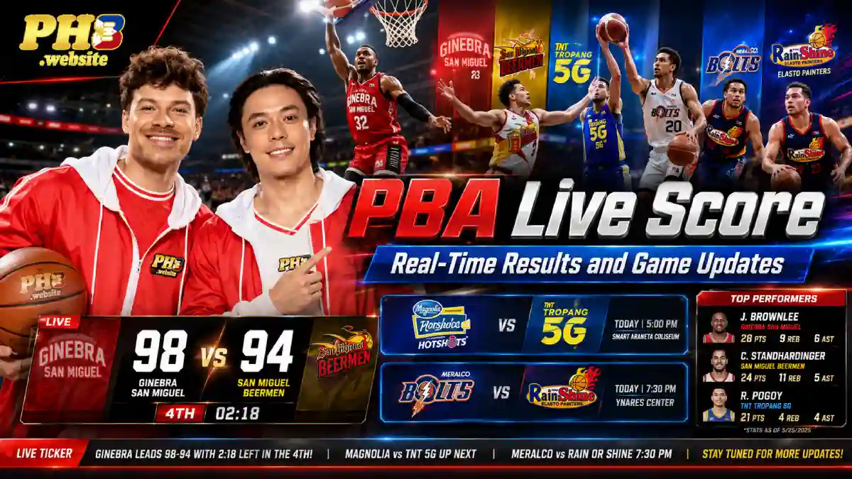 PBA Live Score - Real-Time Results and Game Updates