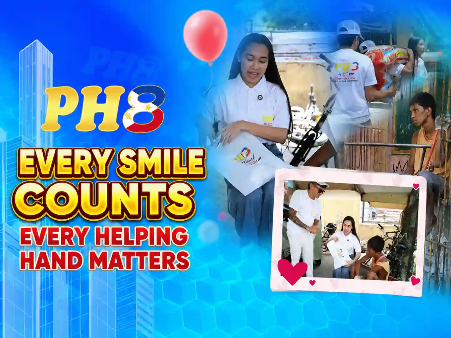 PH8 Charity - Every Smile Counts, Every Helping Hand Matters