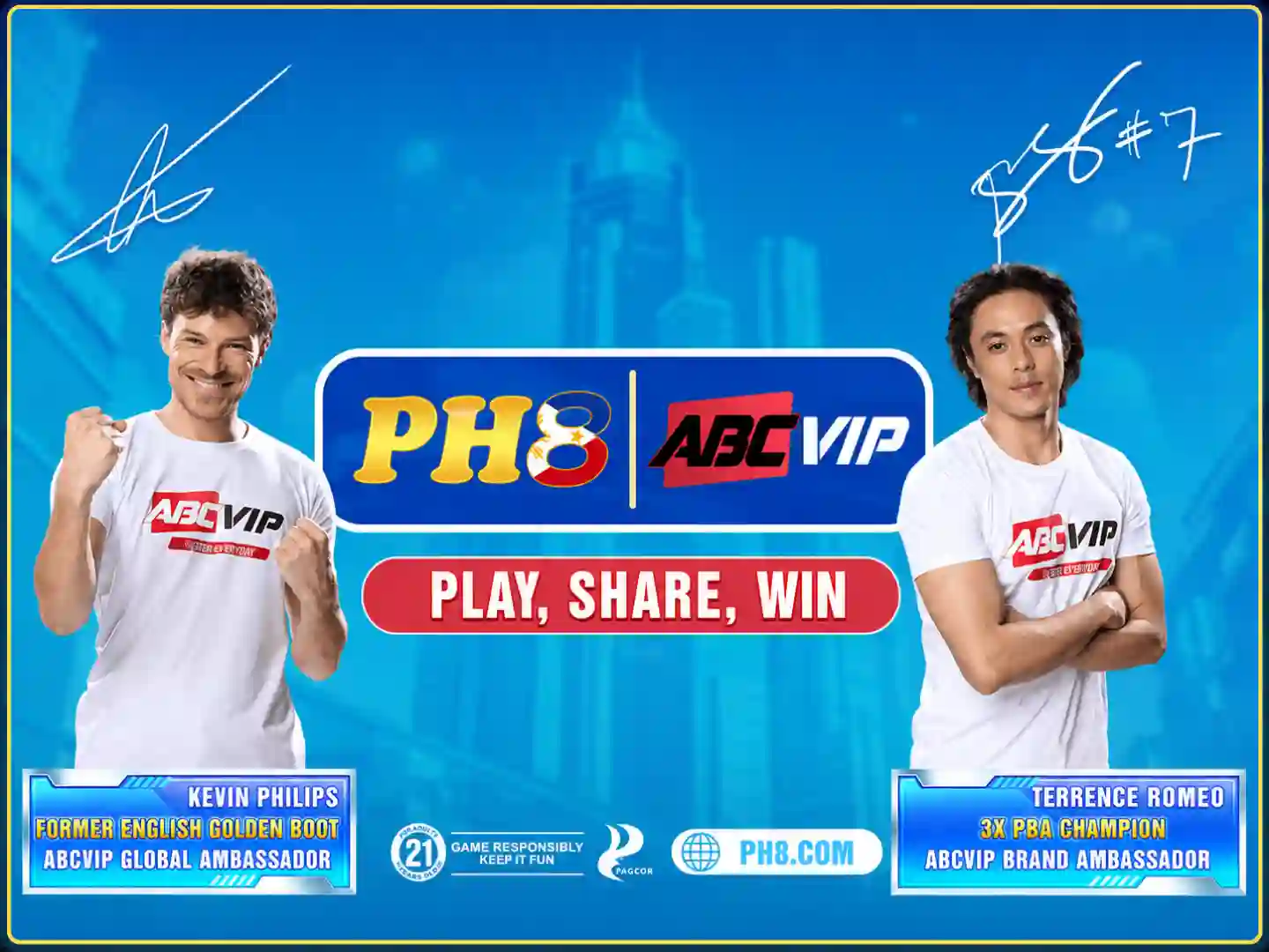 PH8 ABCVIP Ambassadors - Kevin Philips & Terrence Romeo